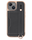 Funda Cartera Ruva Hiba para iPhone 14 Plus Negra 1 Paquete