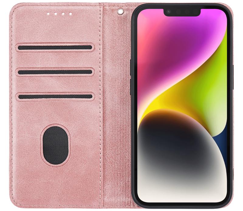 Estuche Billetera Antlr Frontier para iPhone 14 Rosa 1 Paquete