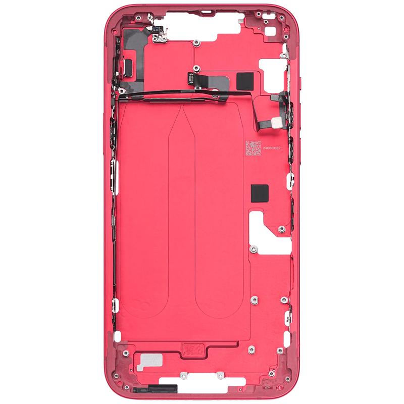 Carcasa media para iPhone 14 Plus con botones de encendido y volumen