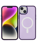 Funda Slim Ruva Moor para iPhone 14 Plus MagSafe Morado Oscuro 1 PACK