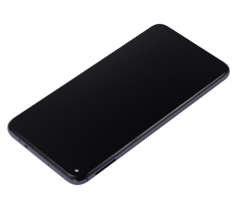 Pantalla LCD con marco para Huawei Honor 20 / Nova 5T (Reacondicionada) (Negro Medianoche)