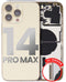 Tapa trasera para iPhone 14 Pro Max (Version EE.UU.) - Oro