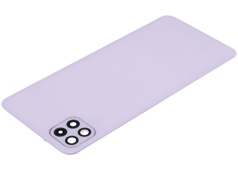 Tapa trasera con lente de camara para Samsung Galaxy A22 5G (Violeta)