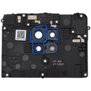 Lente de camara trasera con soporte para Motorola Moto G Power (XT2117 / 2021) (Azul)