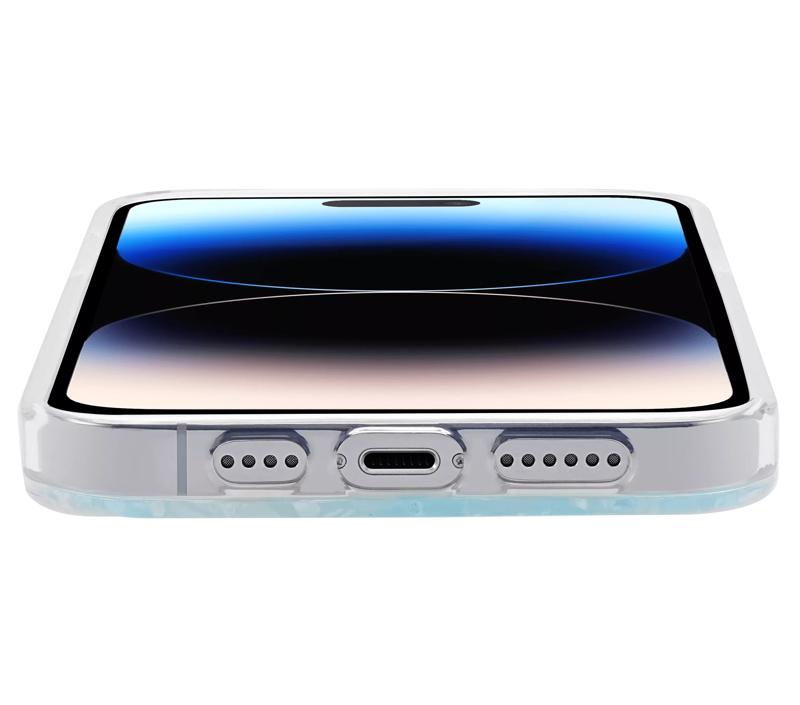 Funda Slim Trance Tremolo para iPhone 14 Pro Max MagSafe Azul 01