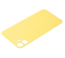 Tapa trasera para iPhone 11 con adhesivo 3M (Amarillo)