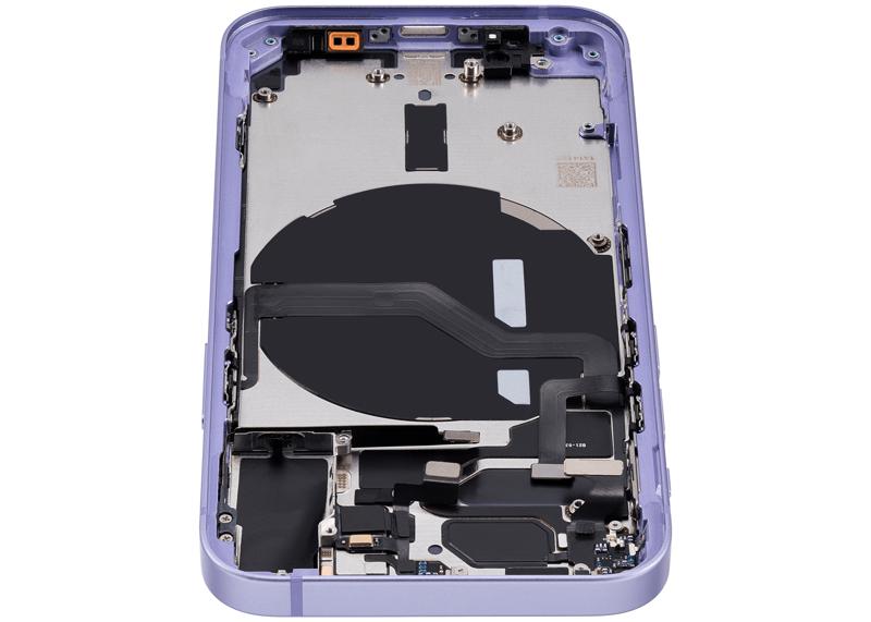 Tapa trasera con componentes para iPhone 12 Mini (Versión Internacional) Usada Original Calidad B (Morado)