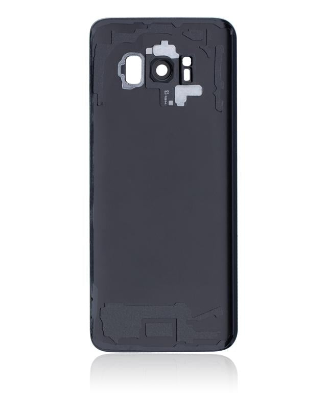 Tapa trasera con lente de camara para Samsung Galaxy S8 original (Negro Medianoche)