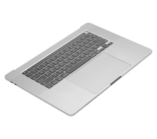 Caja superior con bateria y teclado para MacBook Pro 16" (A2141 / Mid 2019) en ingles (EE.UU.) usada original calificacion nueva (Plata)