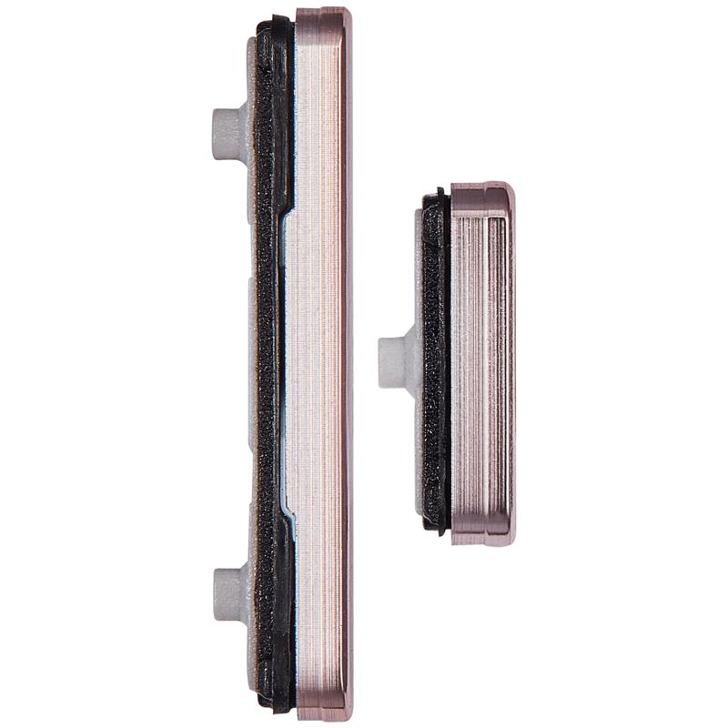 Botones duros (Encendido / Volumen) para Samsung Galaxy S22 / S22 Plus (Oro Rosa)