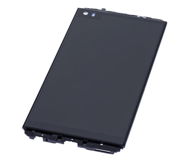 Pantalla LCD con marco para LG V20 (H910) (Reacondicionado) (Negro)