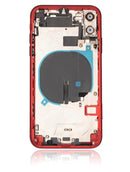 Tapa trasera con componentes pequeños pre-instalados para iPhone 11 (Original) (Rojo)