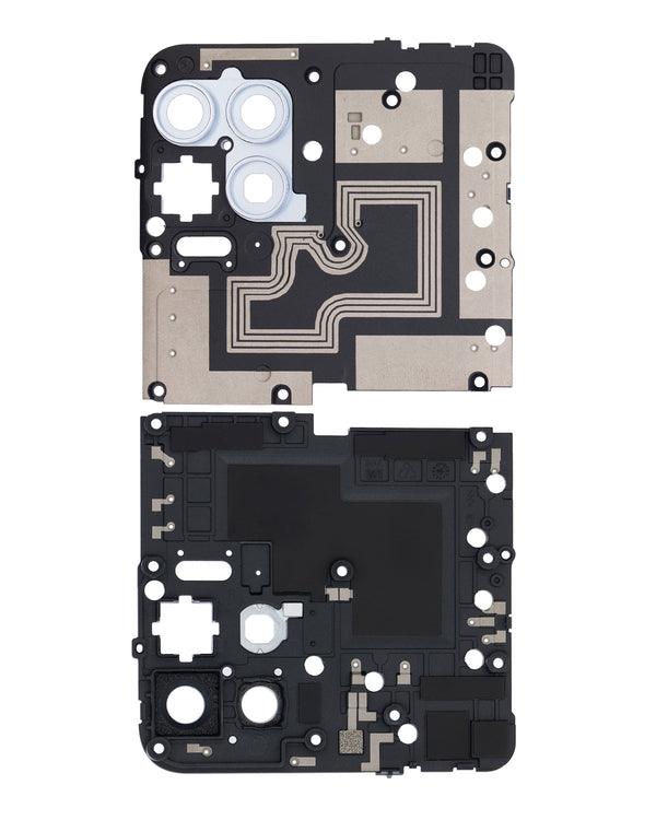 Lente de camara con Bracket para Motorola G100 (XT2125-4) - Color Gris