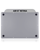 Tapa inferior para Macbook Air 13" Retina (A1932: LATE 2018 / EARLY 2019 / MID 2019 /A2179: EARLY 2020) - Color Silver