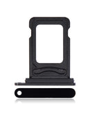 Bandeja DUAL sim para iPhone 14 Pro / iPhone 14 Pro Max - Color Negro