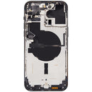 Tapa trasera para iPhone 14 Pro Max (Version EE.UU) Sin logo (Negro Espacial)