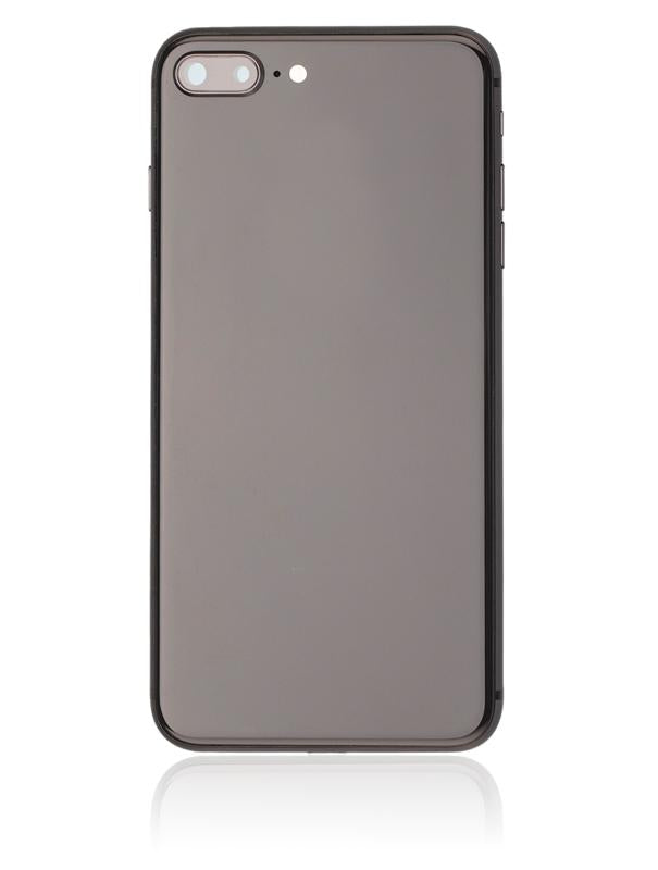 Tapa trasera con componentes pequeños para iPhone 8 Plus (Gris Espacial)