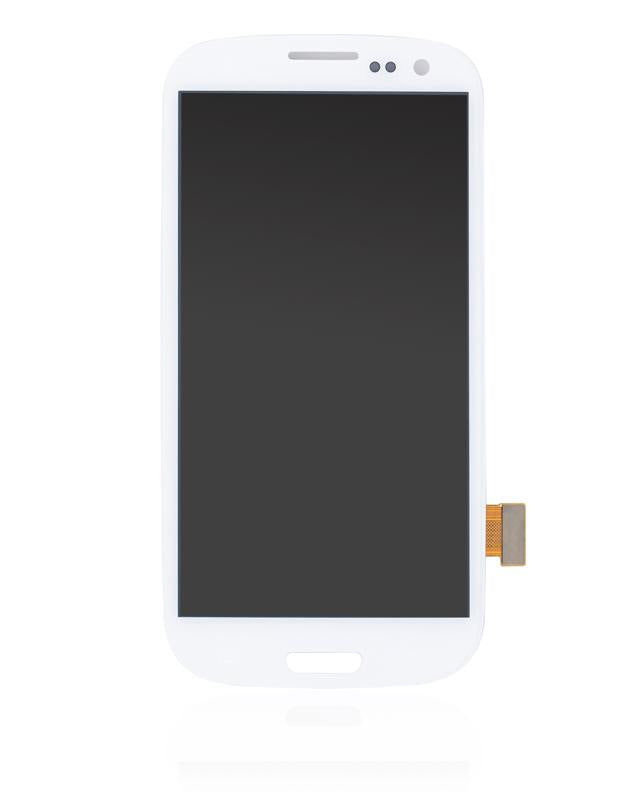 Pantalla LCD para Samsung Galaxy S3 sin marco (Blanco)