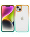 Funda Slim Mattur Nebula para iPhone 14 Plus Turquesa/Naranja 1 PACK