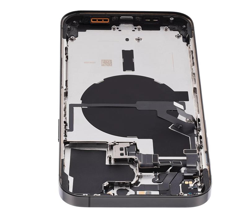 Tapa trasera para iPhone 14 Pro Max (Version EE.UU) negro espacial