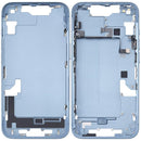 Carcasa intermedia con botones de encendido y volumen para iPhone 14 (Usada OEM Grado C) (Version EE.UU.) (Azul)