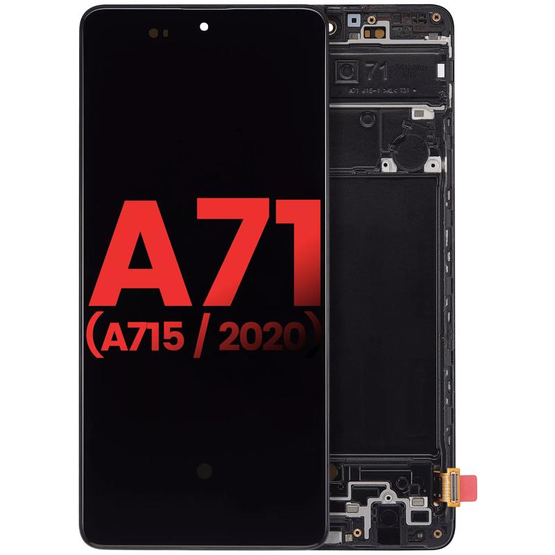 Pantalla OLED con marco para Samsung Galaxy A71 (A715 / 2020)