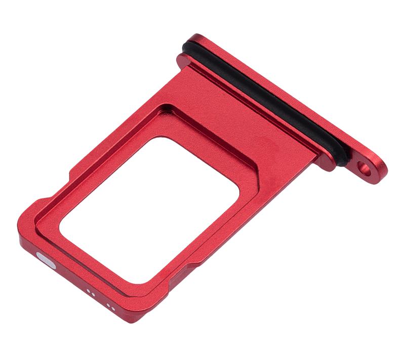 Bandeja para tarjeta SIM doble para iPhone 11 (Rojo)