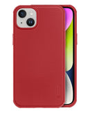 Funda Rugged Matura Asteroide para iPhone 14 Plus Roja 1 Paquete