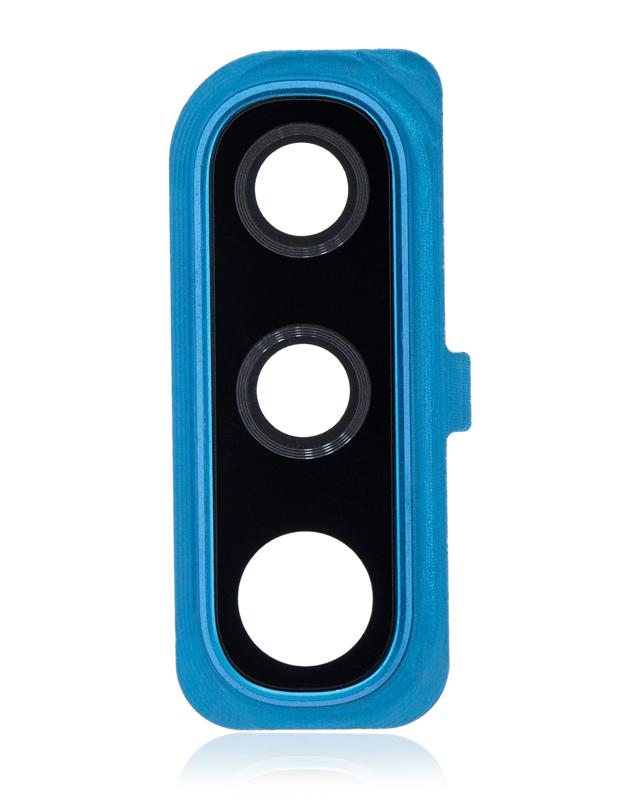 Lente de camara trasera con aro de bisel para Samsung Galaxy A50 (A505 / 2019) (Azul)