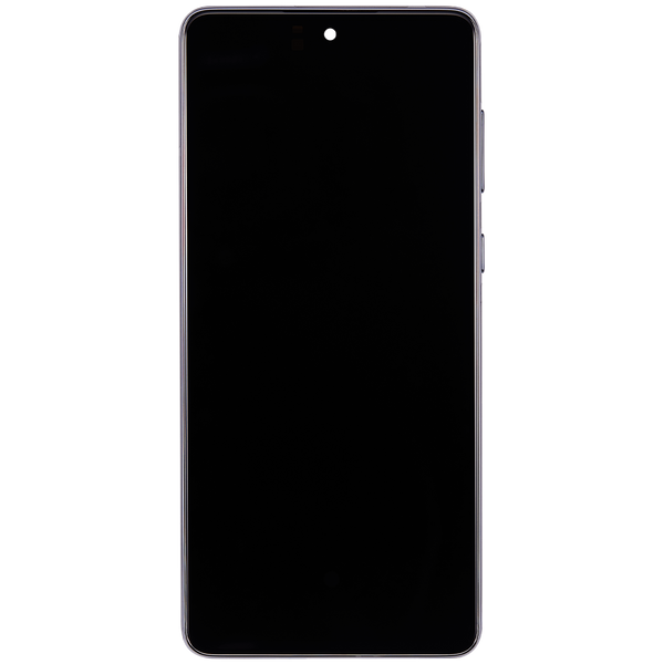 Pantalla OLED con marco para Samsung Galaxy A73 5G (A736 / 2022) Gris