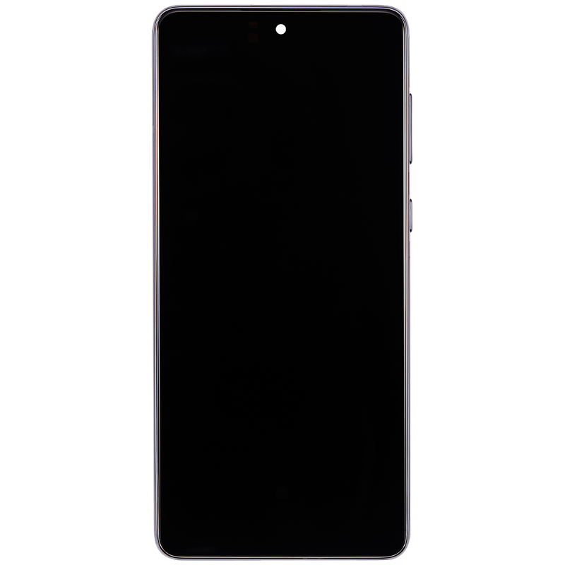 Pantalla OLED con marco para Samsung Galaxy A73 5G (A736 / 2022) Gris