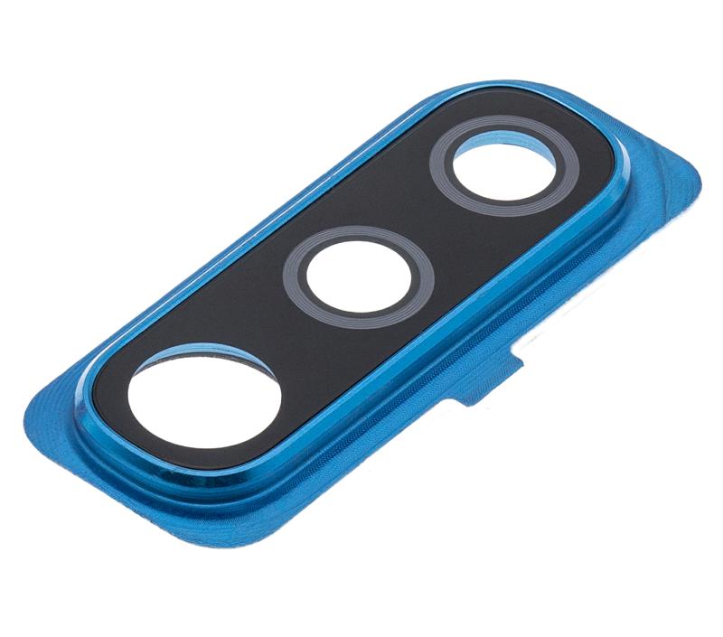 Lente de camara trasera con aro de bisel para Samsung Galaxy A50 (A505 / 2019) (Azul)