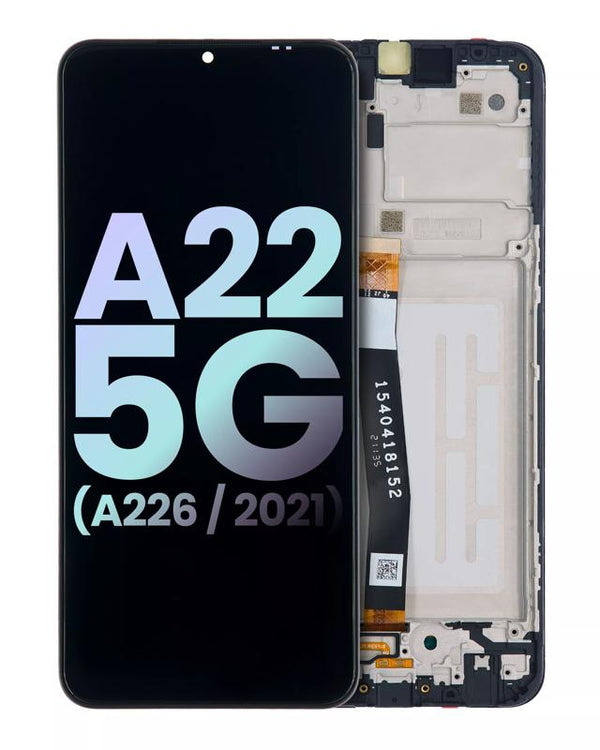 Pantalla LCD con marco para Samsung Galaxy A22 5G (A226 / 2021) original