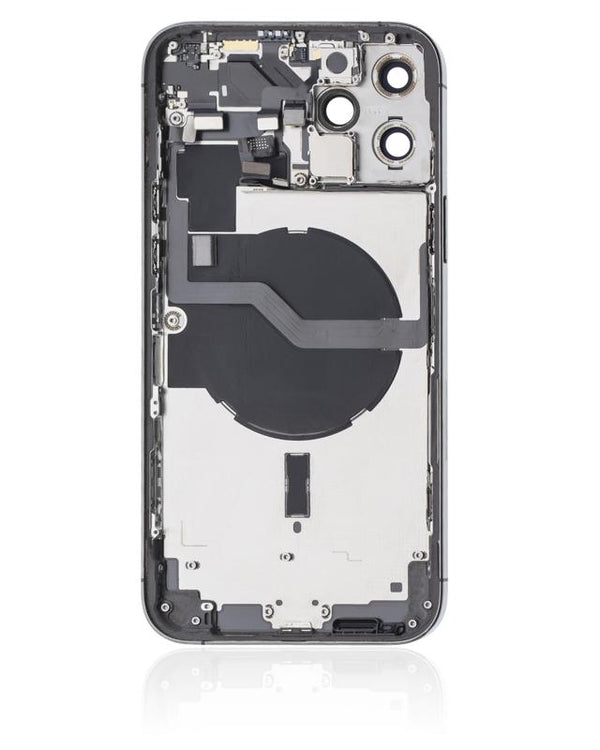 Tapa trasera con componentes pequeños para iPhone 12 Pro Max (Versión EE.UU.) (Original Usado: Grado B) (Grafito)