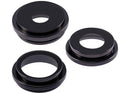 Lente de Camara Trasera con Soporte y Bisel para iPhone 15 Pro (Juego de 3 Piezas) (Premium) (Negro Titanio)