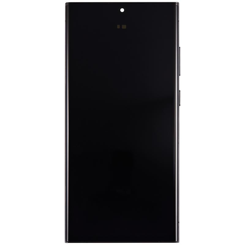 Pantalla OLED para Samsung Galaxy S23 Ultra 5G con marco (Phantom Black) Original