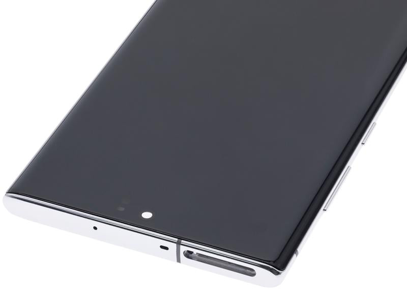 Pantalla OLED con marco para Samsung Galaxy Note 10 Plus / 5G (Blanco Aura)