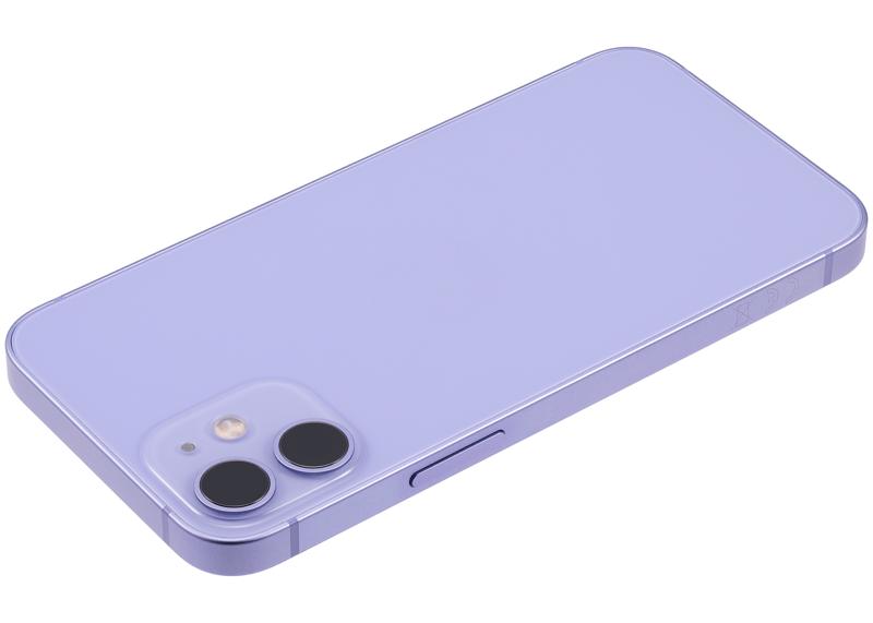 Tapa trasera con componentes para iPhone 12 Mini (Versión Internacional) Usada Original Calidad B (Morado)