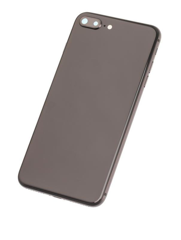 Tapa trasera con componentes pequeños para iPhone 8 Plus (Gris Espacial)