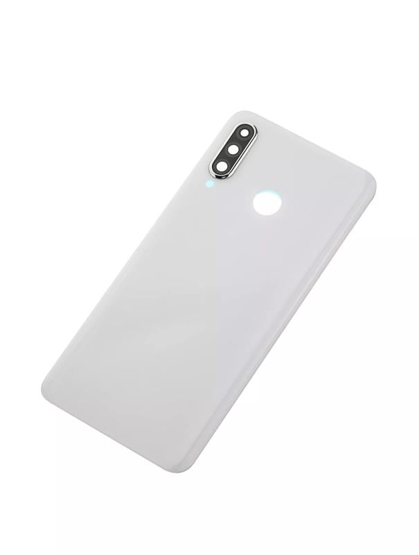 Tapa trasera con lente de camara para Huawei P30 Lite / Nova 4E (4GB RAM) (Blanco Perla)