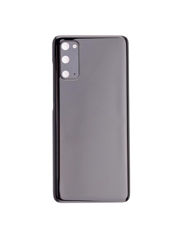 Tapa trasera con lente de camara para Samsung Galaxy S20 (Negro cósmico)