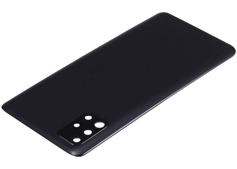 Tapa trasera con lente de camara para Samsung Galaxy A51 4G (A515 / 2019) Prism Crush Black