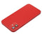 Tapa trasera para iPhone 12 con componentes pequenos pre-instalados (Version US) (Sin logo) (Rojo)