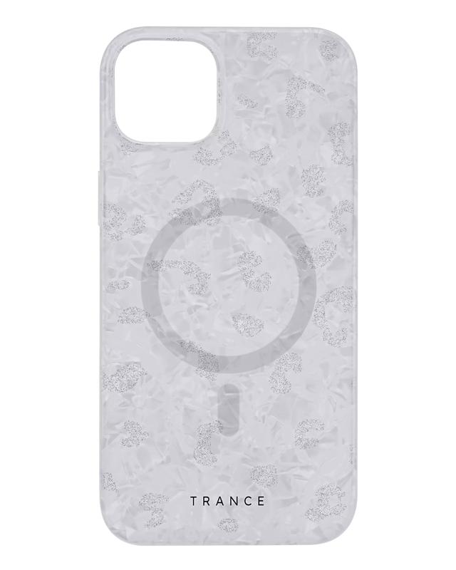 Funda Slim Trance Tremolo para iPhone 14 Plus MagSafe Blanca 01