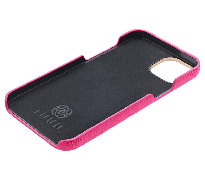 Estuche Slim Ruva Noble para iPhone 14 Plus Rosa Caliente 1 Paquete