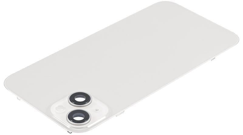 Tapa trasera para iPhone 14 Plus con placa y iman MagSafe pre-instalados (Starlight) sin logo