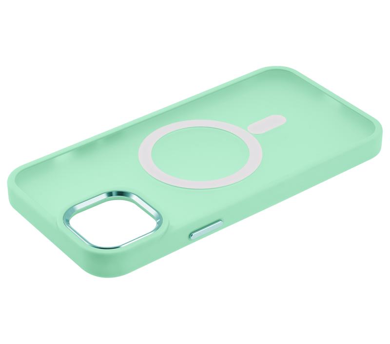 Funda Slim Ruva Moor para iPhone 14 Plus MagSafe Menta 1 PACK