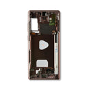 Pantalla OLED con marco para Samsung Galaxy Note 20 5G (Original) (Bronce Mistico)