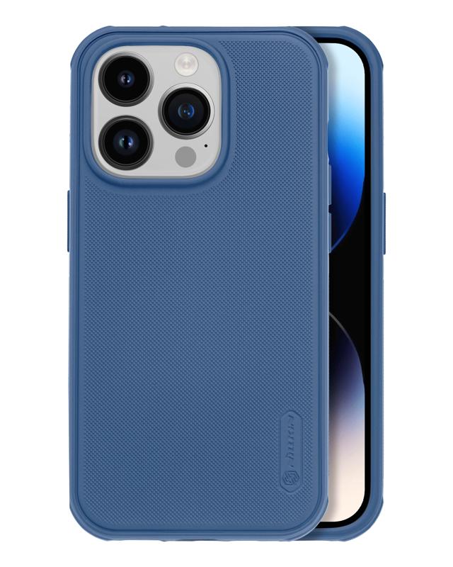 Funda Resistente Mate Asteroid para iPhone 14 Pro Azul 1 Paquete