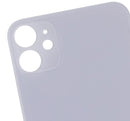 Tapa trasera para iPhone 11 con adhesivo 3M (Orificio grande para camara) (Purpura)